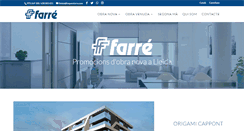 Desktop Screenshot of finquesfarre.com